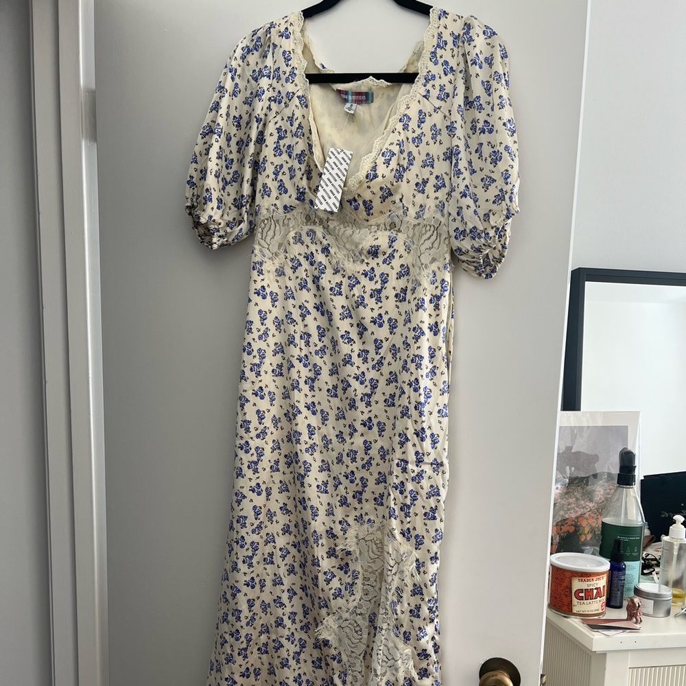 NWT Urban Outfitters Silk Dress